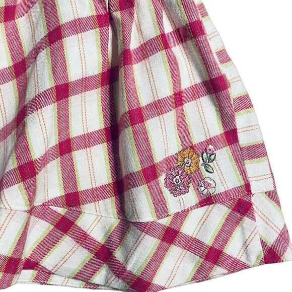 Deux par deux Pink and White Checkered skirt size 4T - Picture 7 of 7